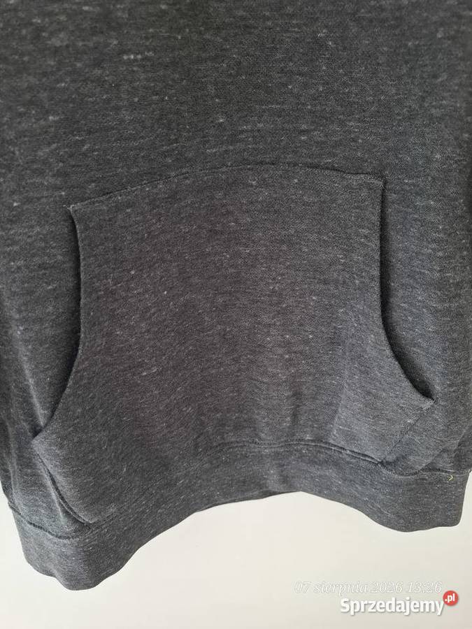 Ciemnoszara bluza z kapturem Champion hoodie chłopiec Koszalin
