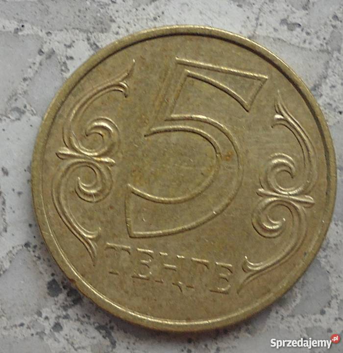 KAZACHSTAN 5 TENGE 2002 r mazowieckie Legionowo sprzedam