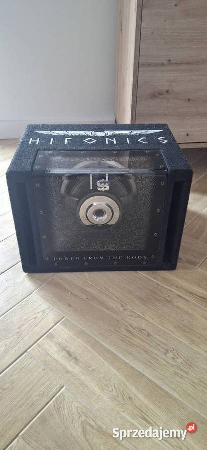 Skrzynia basowa hifonics 600watt 300rms Brunary