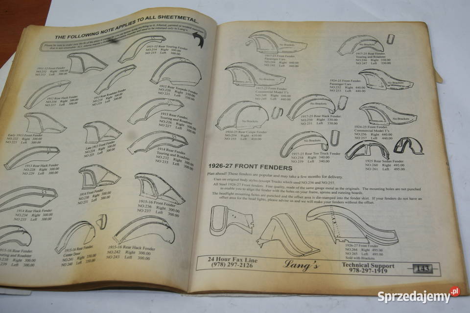 FORD T KATALOG CZĘŚĆI FORD MODEL A T Rybnik