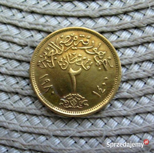 Egipt 2 Piastry 1980r sprzedam