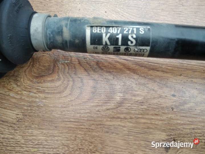 Półoś lewa Audi A4 B6 20b 8E0407271S z 2000r łódzkie Krośniewice