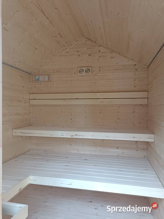 Domek Wakacyjny Drewniany Altana Sauna Drewutnia Konin