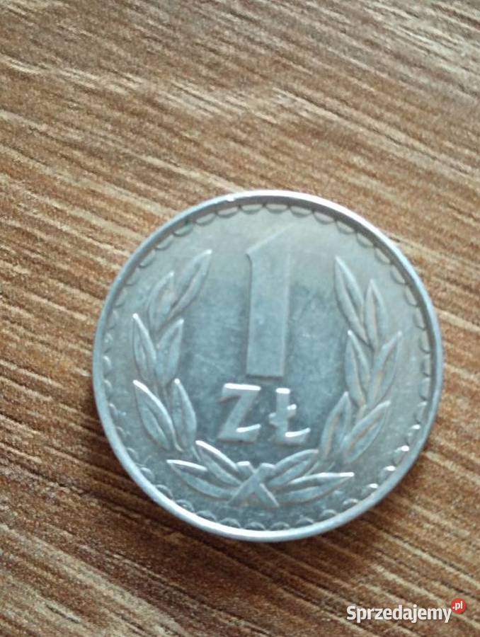 Sprzedam 1 zl 1987 r nierowne ranty Numizmatyka Chełm