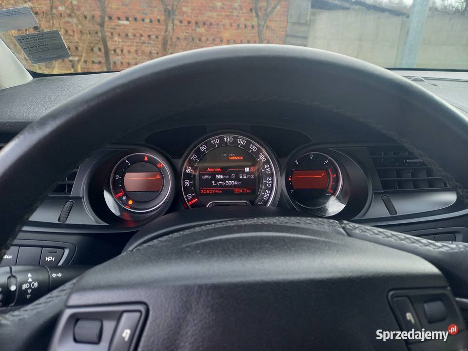Citroen C5 20 HDI 209 bezwypadkowy lakier metallic Łódź