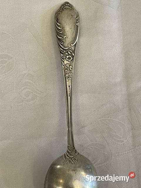 Łyżka herbowa herb Wieniawa Manufaktura Norblin Kraków