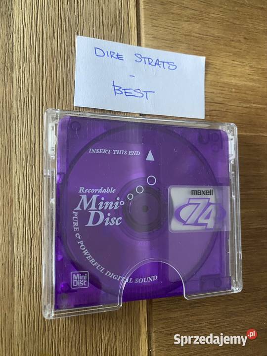 Mini Disc Maxell 74 min mazowieckie Warszawa