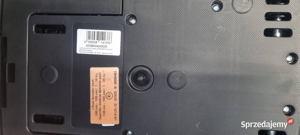 Fotelik samochodowy Recaro lubelskie