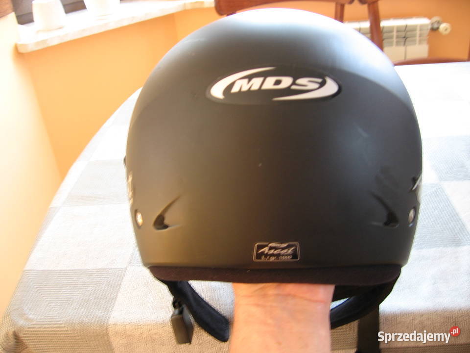 Kask otwarty z daszkiem MDS Ascot rozmiar L małopolskie Wolbrom