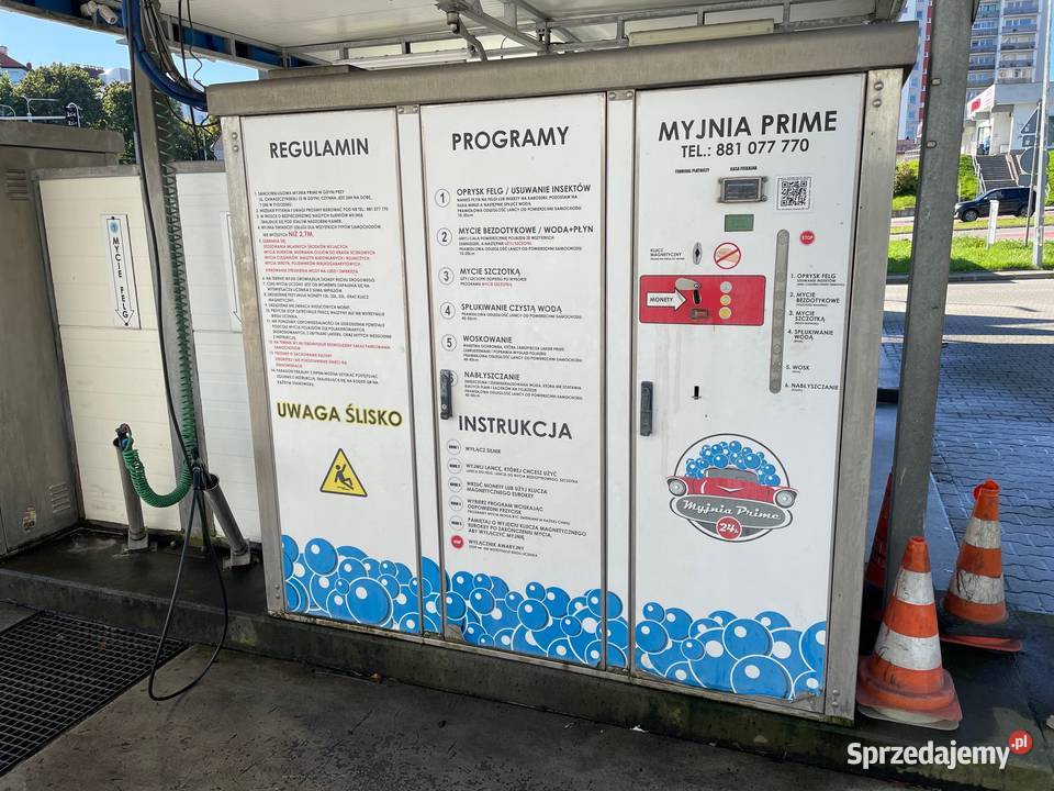 Technologia myjnia samochodowa samoobsługowa Gdynia