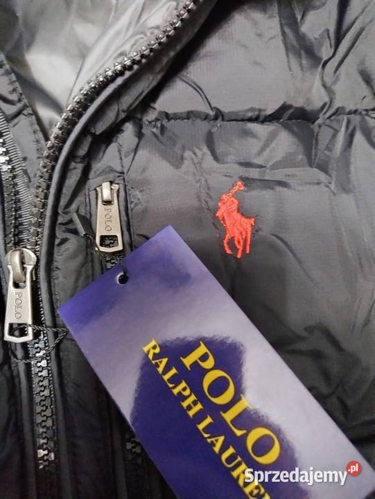 Kurtka Puchowa Polo Ralph Lauren Czarna Rozmiar Kurtki i płaszcze Świdnica