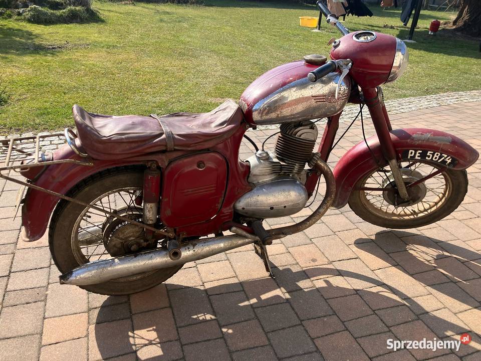 jawa 250 typ 353 cz cezet 1960r oryginał sprawna turystyczny Łuszczanów