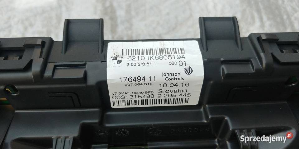 Licznik bmw f23 osobowe Liczniki i zegary Syrynia sprzedam