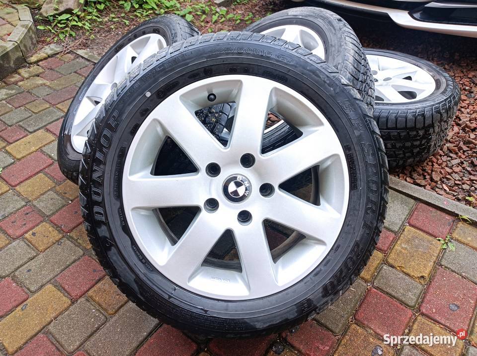 Alufelgi 16 do BMW e32 e34 7 5 3 opony dunlop Bochnia