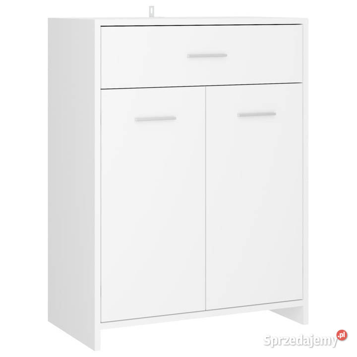 Szafka łazienkowa biała 60x33x80 materiał Warszawa