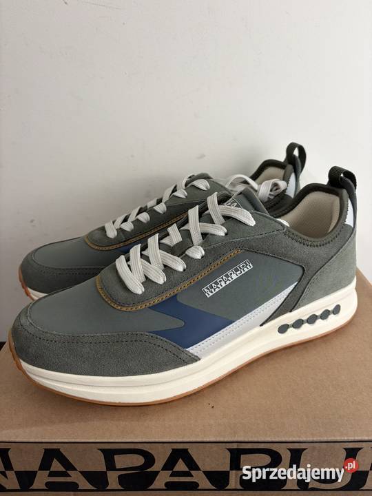 ButySneakersy Napapijri Slate brązowy/beżowy Wrocław