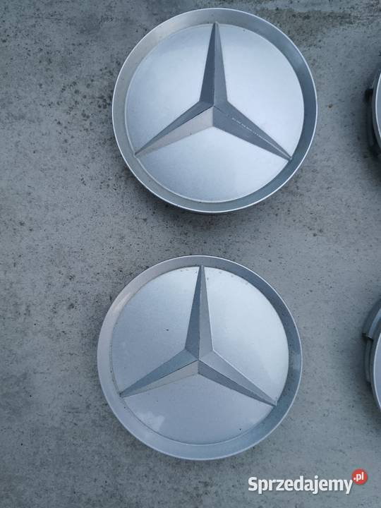 Komplet oryginalnych dekielków Mercedes Sławniów