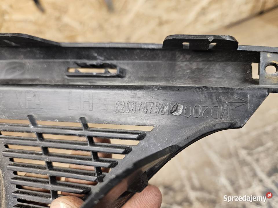 RENAULT SCENIC 4 IV KRATKA PRAWA ZDERZAKA PRZÓD osobowe Międzychód