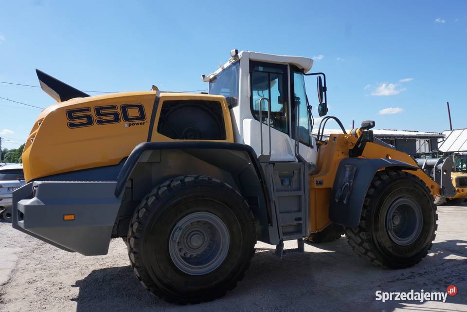 Ładowarka kołowa Liebherr L 550 2018 Rok produkcji 2018 sprzedam