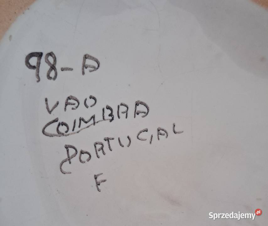 dzbanek porcelanowy Portugalia sygnowany Warszawa sprzedam