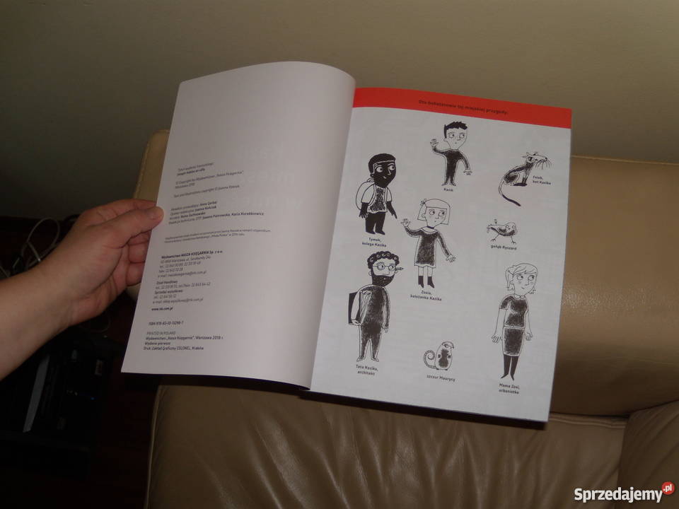 Książka Kazik mieszka w mieście Joanna Rzezak Warszawa