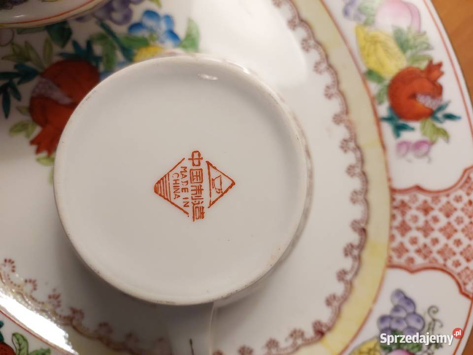Serwis stołowy z chińskiej porcelany Pozostałe Legnica