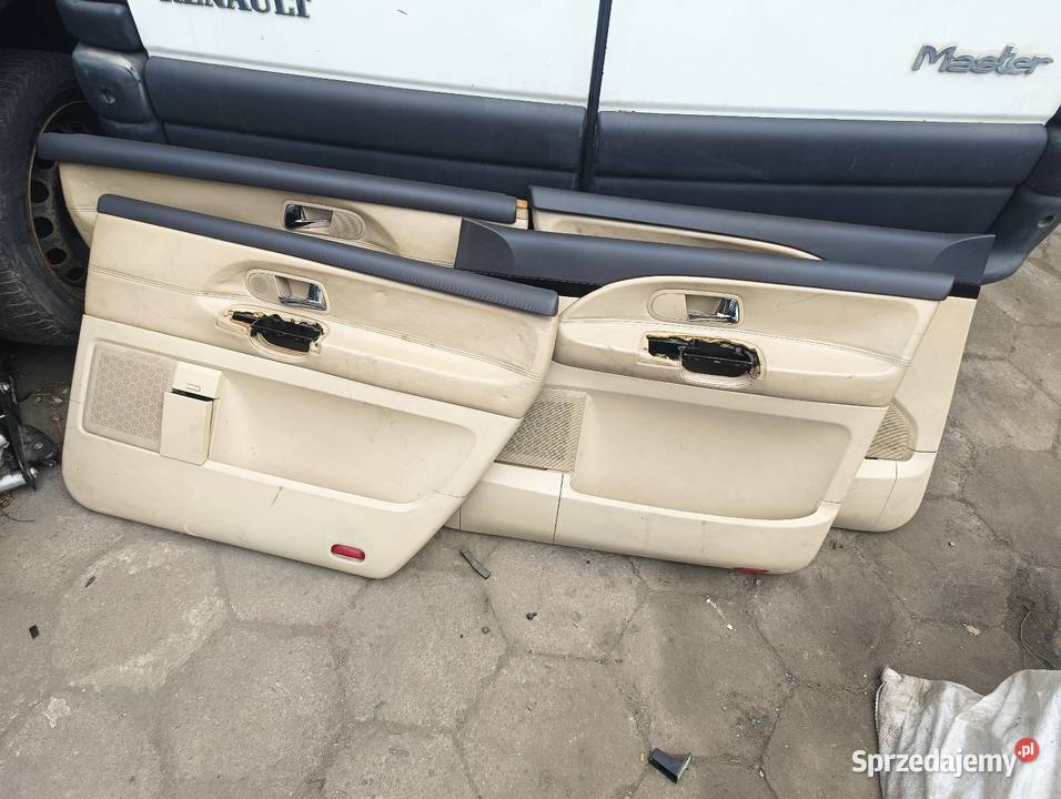 Boczki skóra beż Sharan Alhambra Galaxy 2002