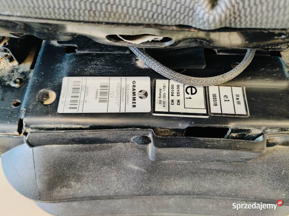 DEUTZ FAHR 5115 2020R STAGE 5 FOTEL GRAMMER Stalewo