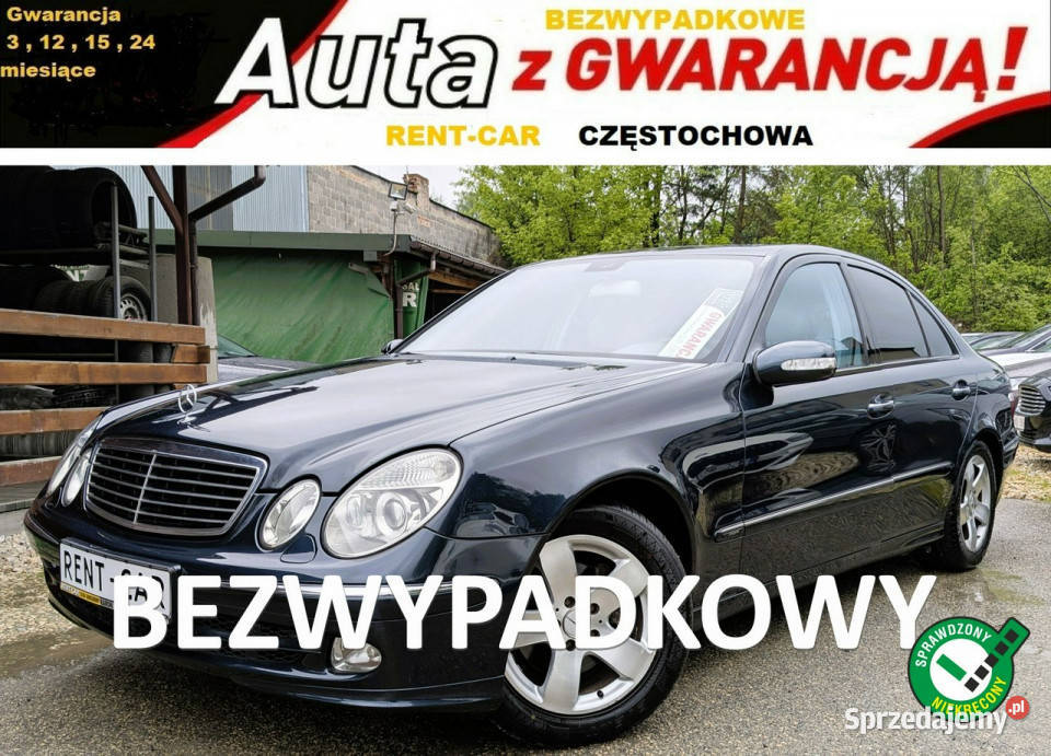 Mercedes E 220 szary Częstochowa