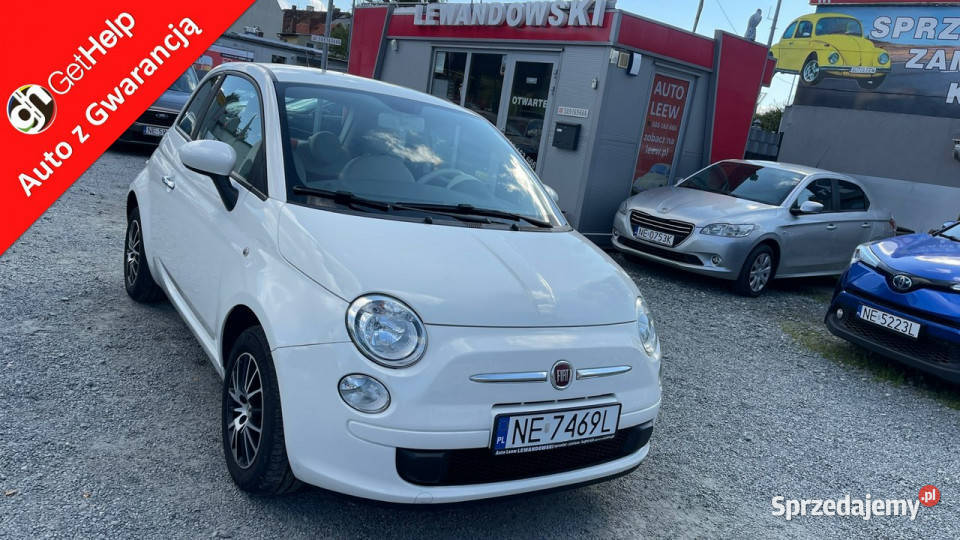Fiat 500 Benzyna Zarejestrowany Ubezpieczony I elektryczne lusterka Elbląg