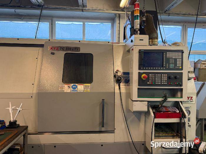 TOKARNIA TOKARKA CNC TC 320 LTY PRZEGLĄDZIE Produkcja Pleszew