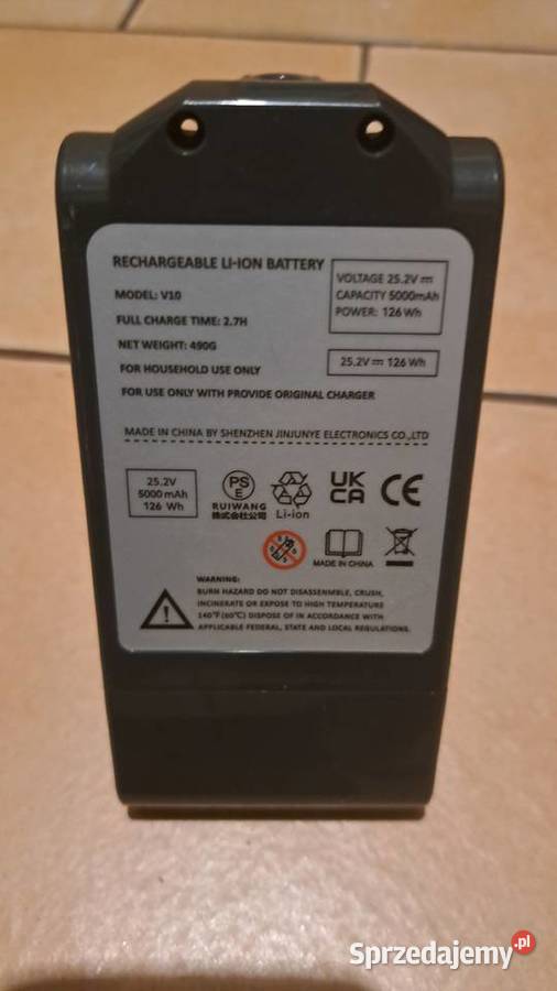 Odkurzacz DYSON V10 akumulator Leszno sprzedam