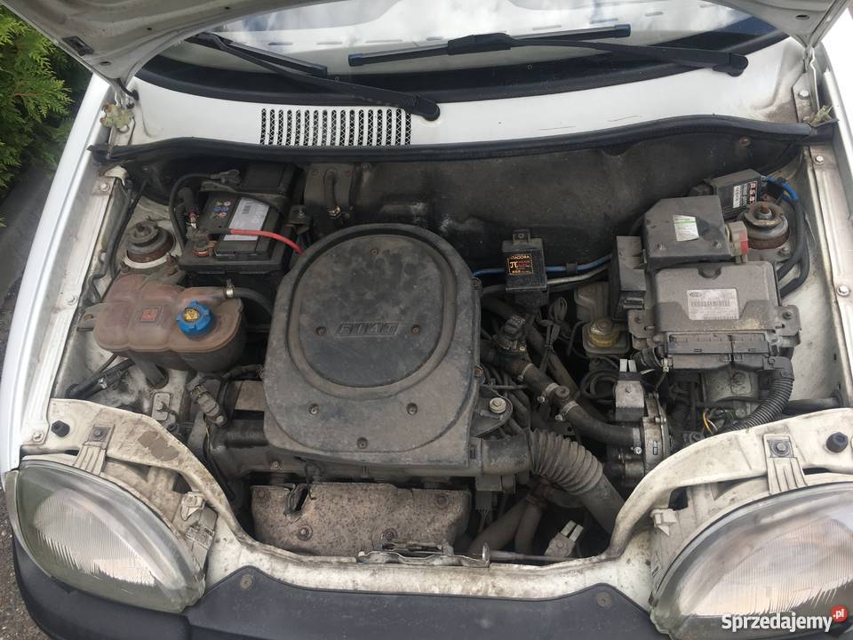 FIAT SEICENTO 600 VAN 11 LPG VAT1 CIĘZAROWE STAN garażowany Fiat Piekarzew
