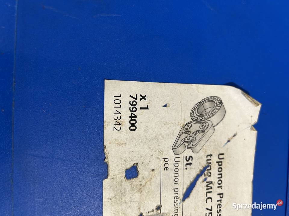 Uponor U 75 1014342 MLC szczęka rems szczęki małopolskie Kraków sprzedam