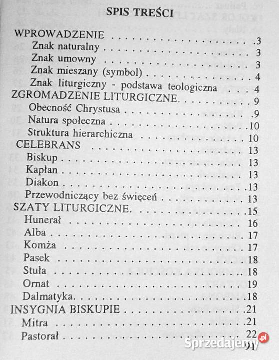 Symbole liturgiczne ks Tarsyciusz Sinka Chełm