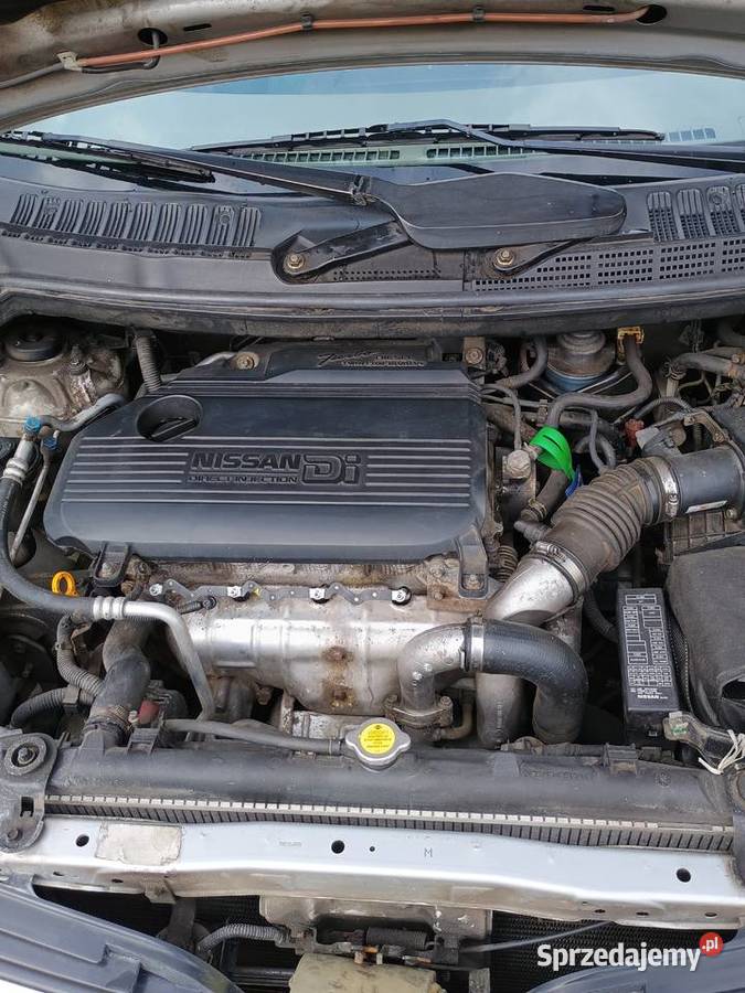 Piękny Nissan Almera Tino 22TDI zadbany bez rdzy wielofunkcyjna kierownica Almera Tino łódzkie