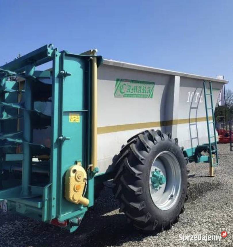 Rozrzutnik obornika Camara INOX 12 t Rawa Mazowiecka