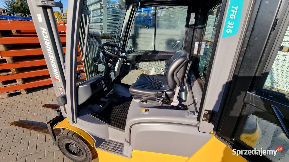 Jungheinrich TFG 316 nowy 850mth wózek widłowy sprzedam