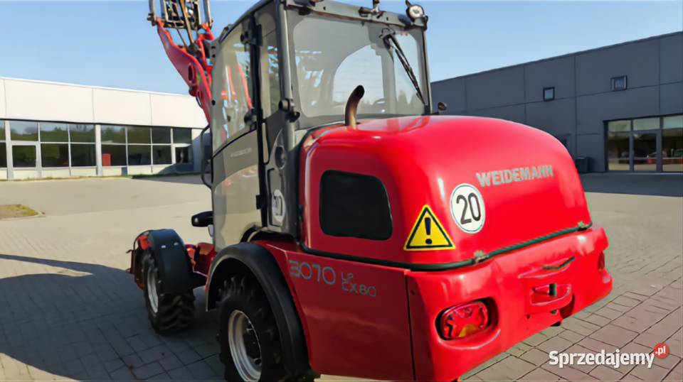 Ładowarka przegubowa Weidemann 3070 CX 80LP Wąbrzeźno