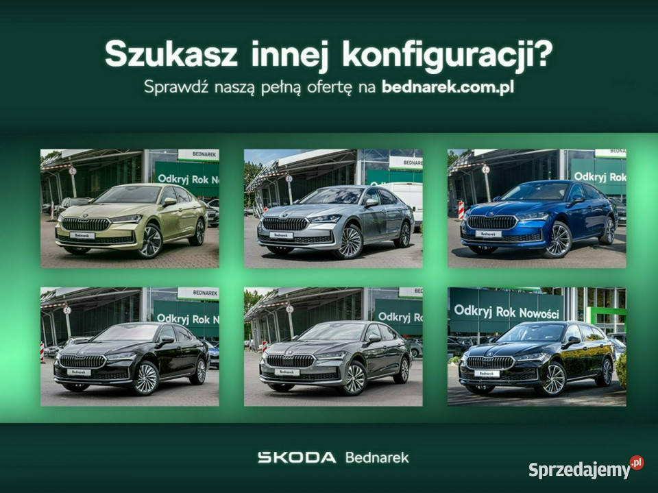 koda Superb LK 20 TDI 193 DSG 4x4 IV 2023 napęd 4x4 Superb Łódź
