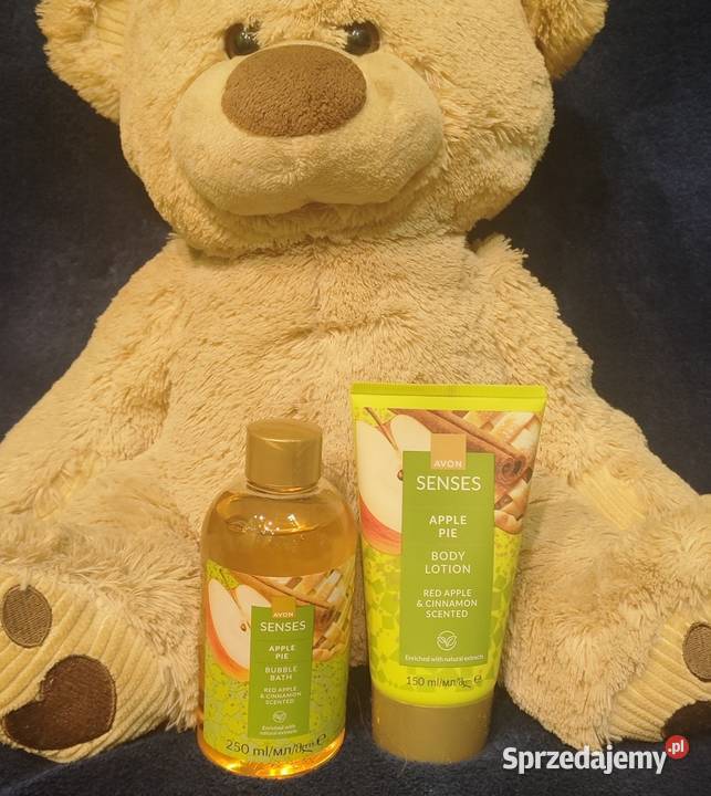 Zestaw Apple Pie szarlotka Avon płyn do kąpieli Warszawa
