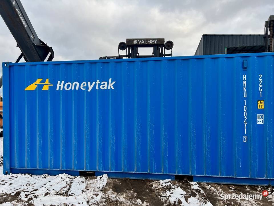 Kontenery morskie 20DV NOWE magazynowe Szczecin