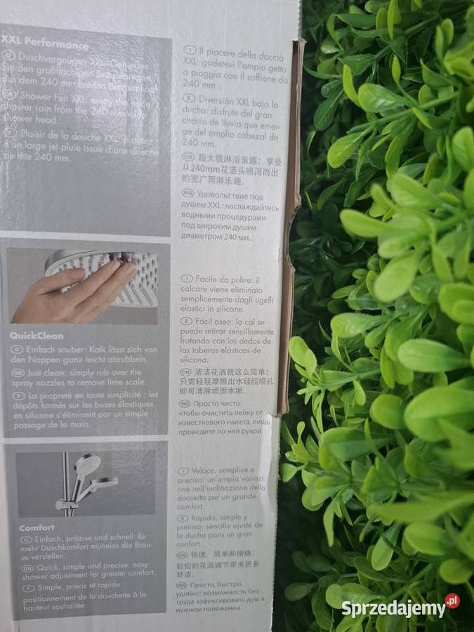 Deszczownica nowa Hansgrohe Wyszków sprzedam