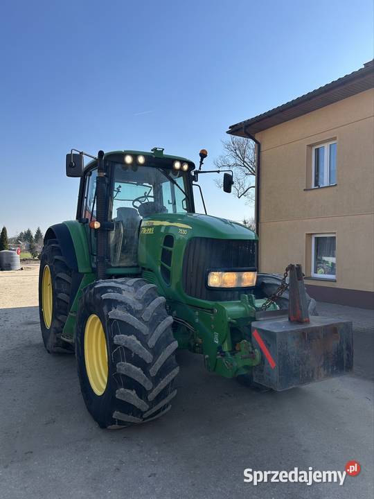 John Deere 7530 Premium Półbiegi pod obciążeniem mazowieckie Łysakowo