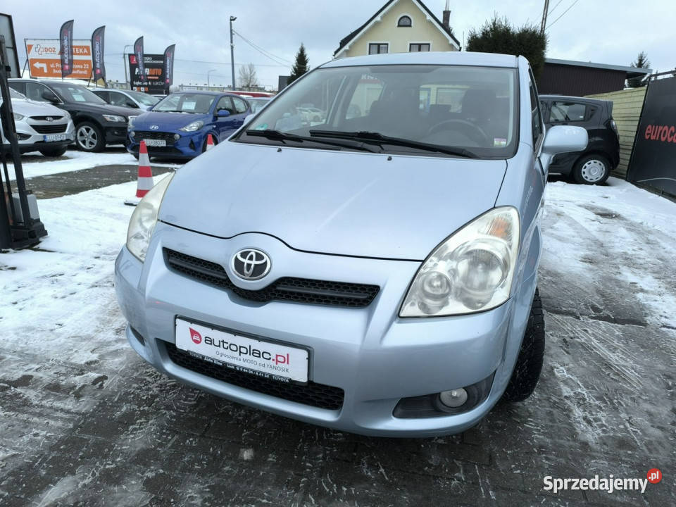 Toyota Corolla Verso 18 VVTi 129 Klima 7 osobowy sprzedam