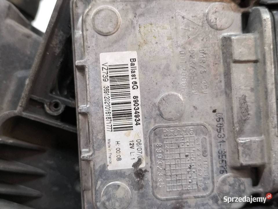 LAMPA PRZÓD PRAWA LIFT XENON 7701476387 Renault osobowe