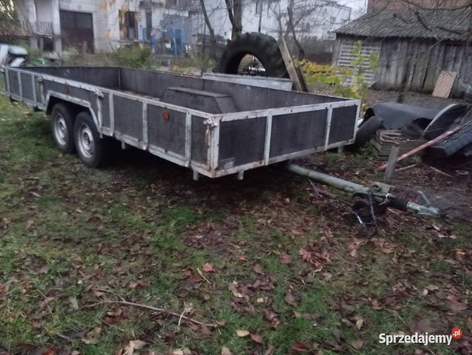 Sprzedam duża przyczepkę skrzyniowa smochodowa Przasnysz
