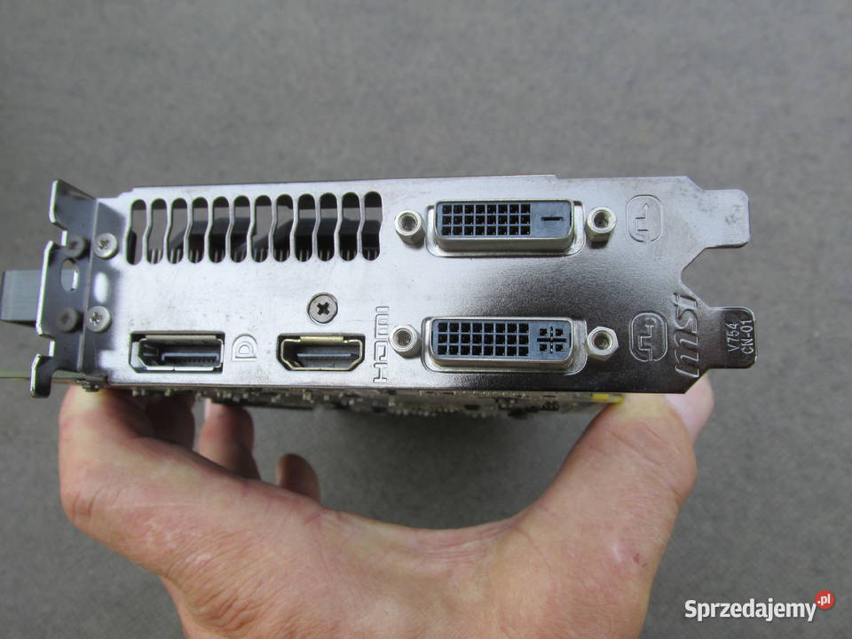 Niesprawna karta graficzna MSI Radeon R9 270x