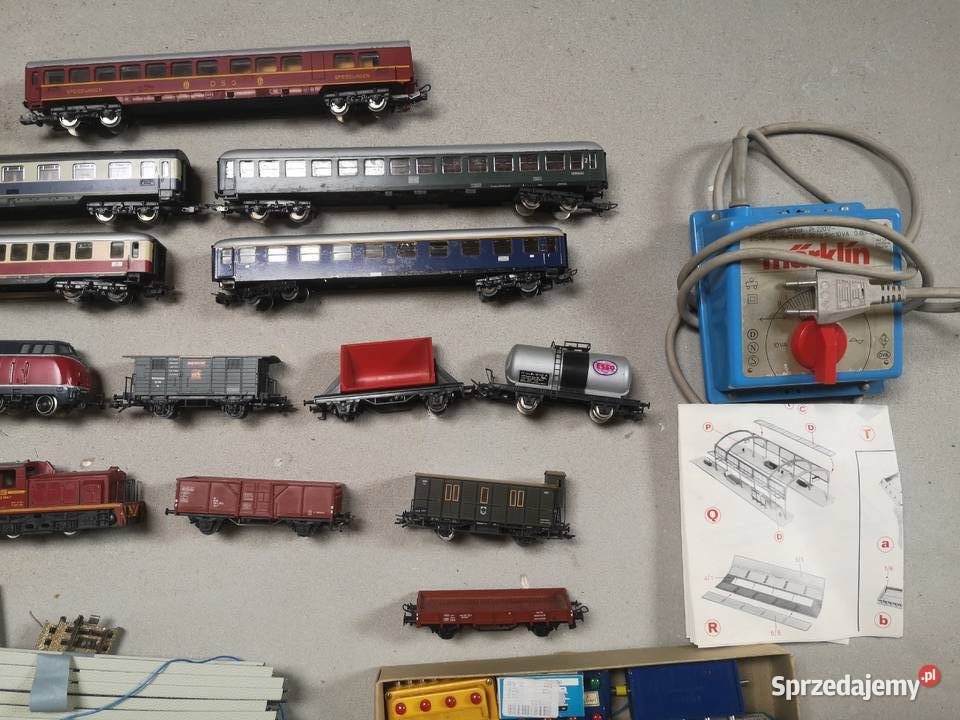 Stara kolejka elektryczna Marklin Vintage Aleksandrów Łódzki