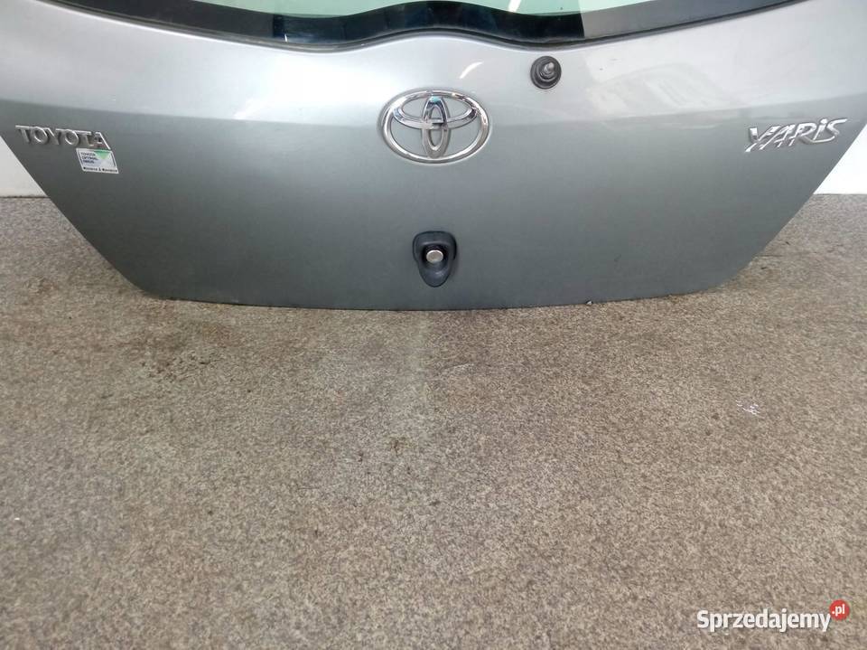 KLAPA TYŁ LIFT 5D Toyota Yaris II 20052011